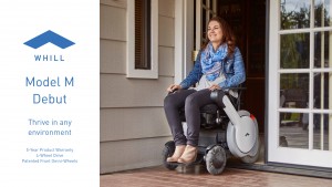WHILL Launches the Model M, a New Personal Electric Vehicle Redefining Mobility for Wheelchair Users